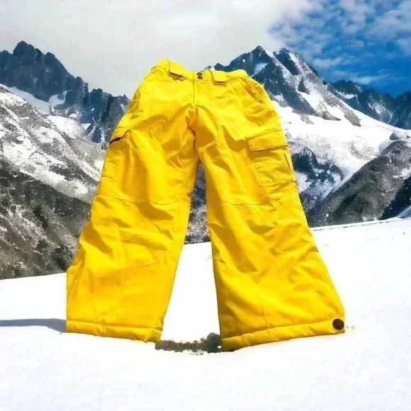 Firefly Aquabase Blazing Yellow snowboard/  ski pants, Boys XS - Picture 1 of 11